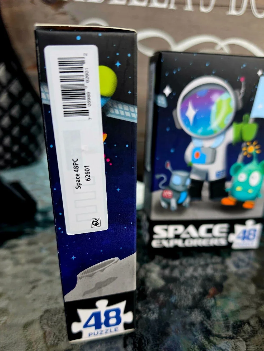 Space 48 Pieces Interlocking Jigsaw Puzzle for Kids